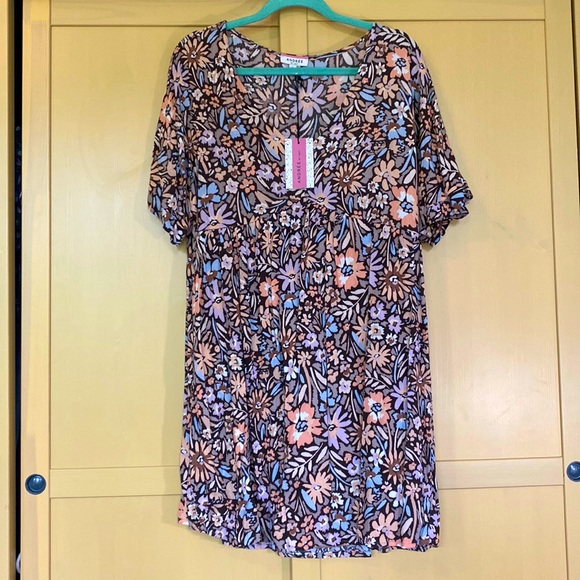NWT Floral Dress - Picture 1 of 6
